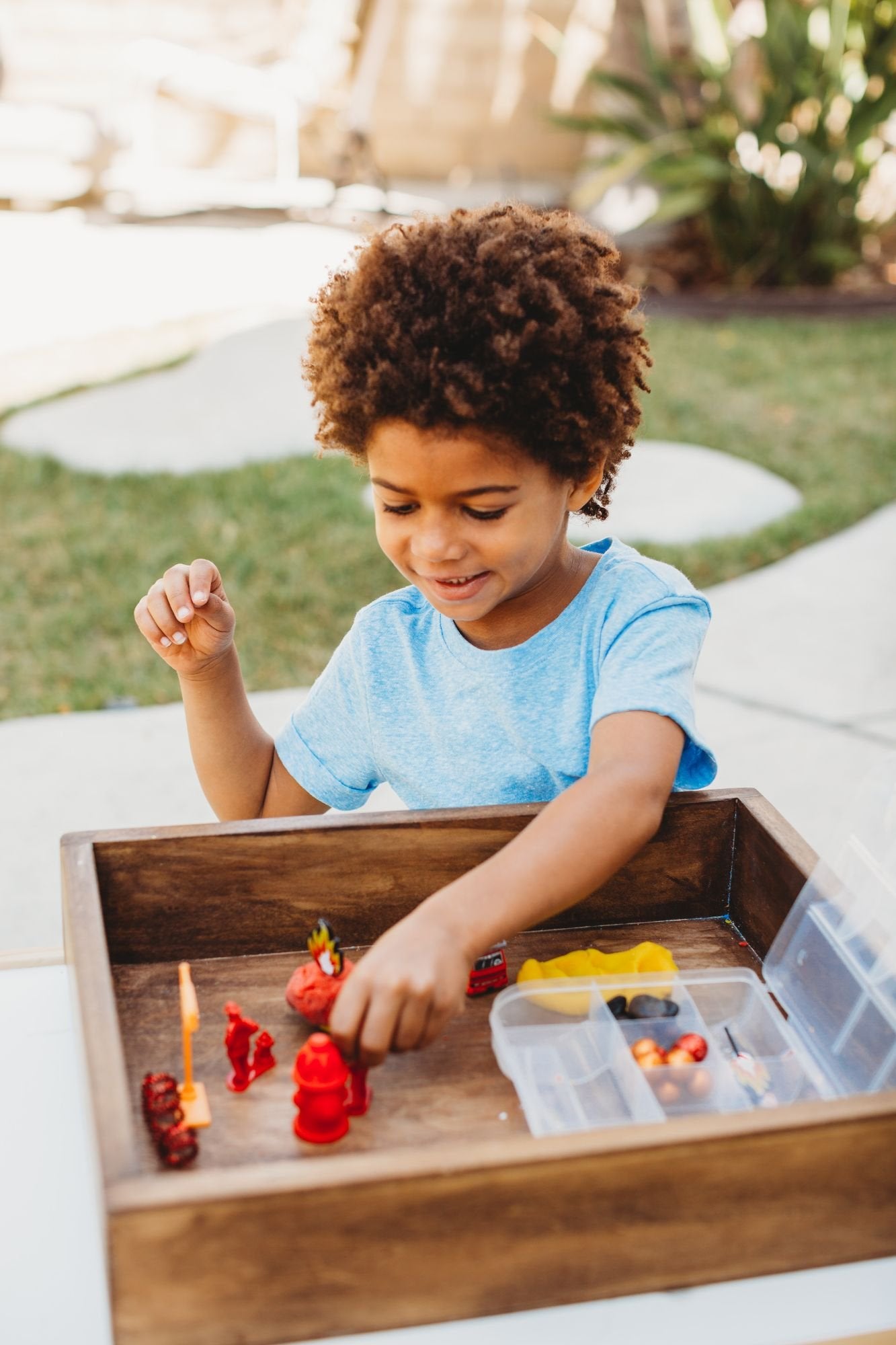 A Day at the Fire Station Book Box
