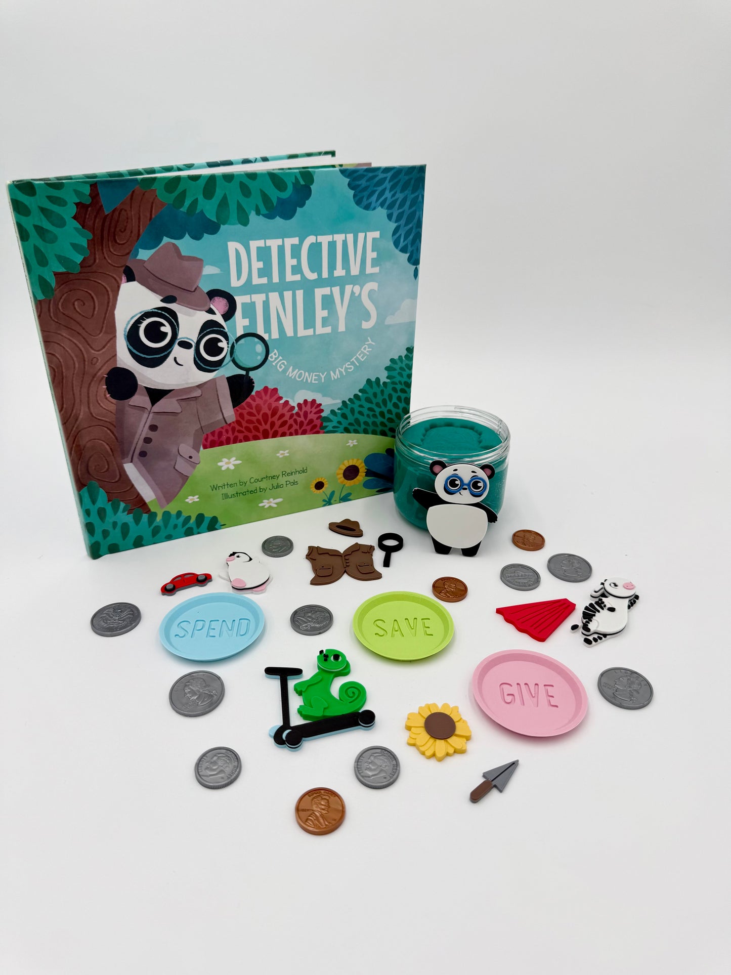 Detective Finley Busy Jar