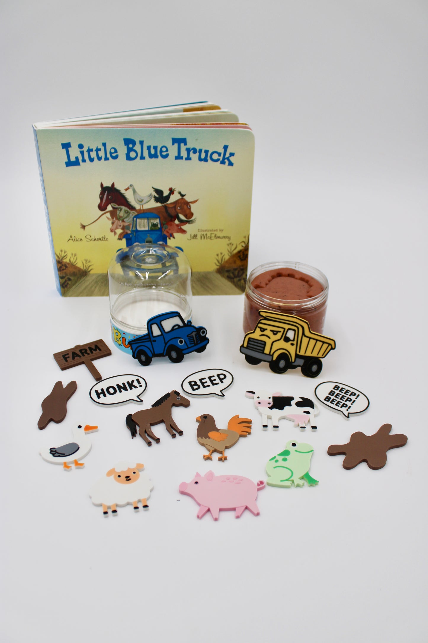 Little Blue Truck Busy Jar