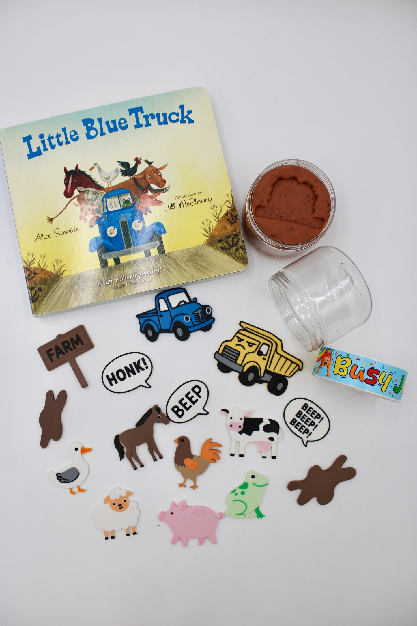 Little Blue Truck Busy Jar