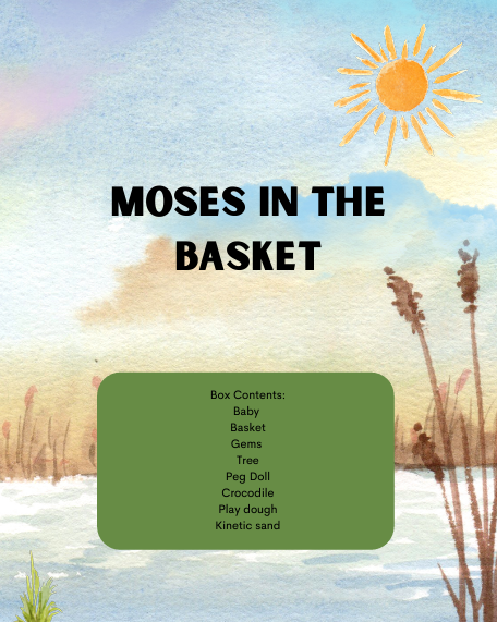 Moses in the Basket Laminated Learning Guide