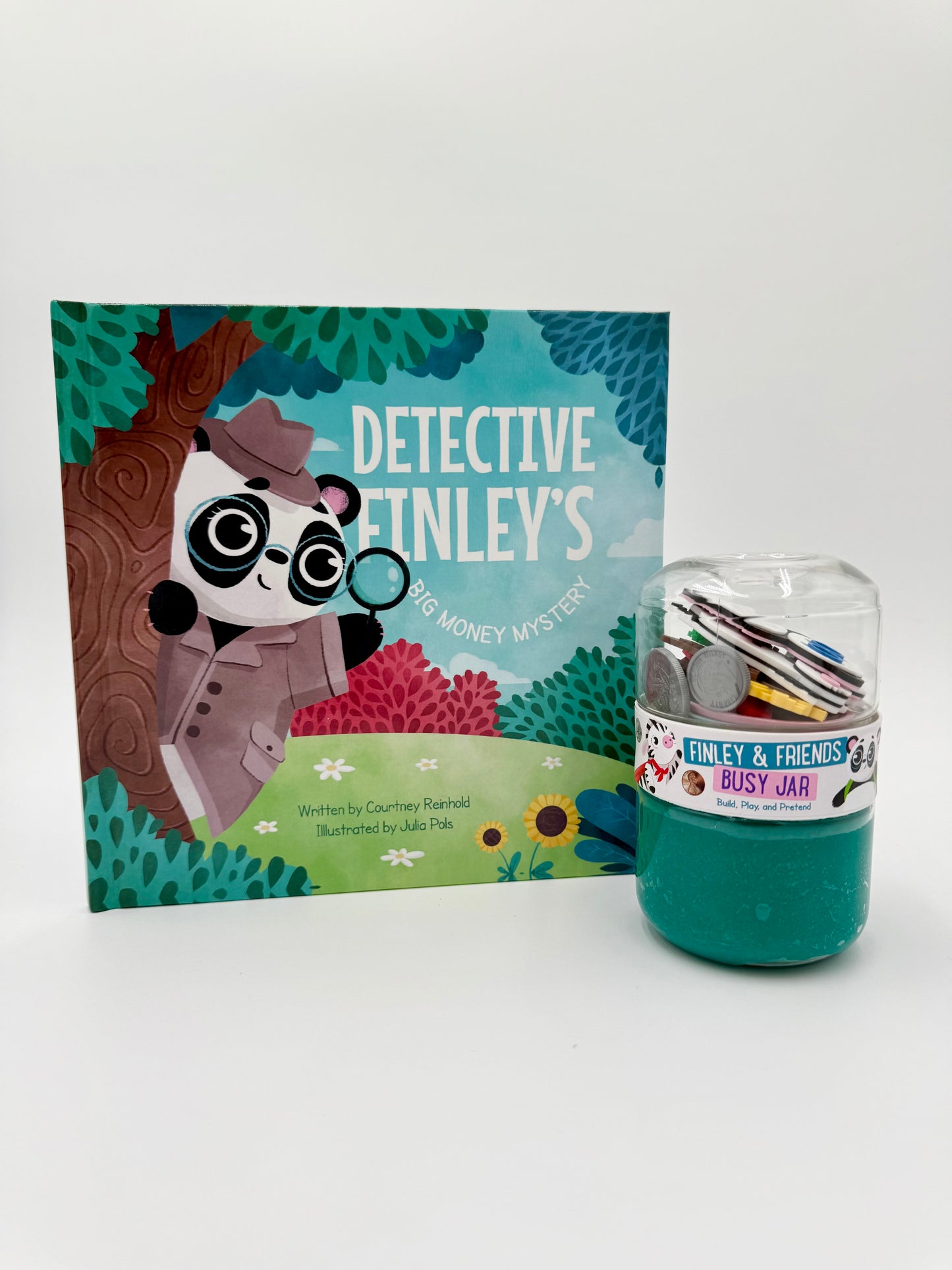 Detective Finley Busy Jar