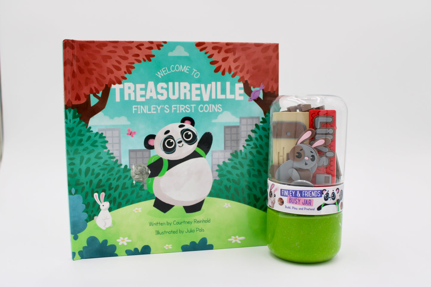Finley and Friends Busy Jar
