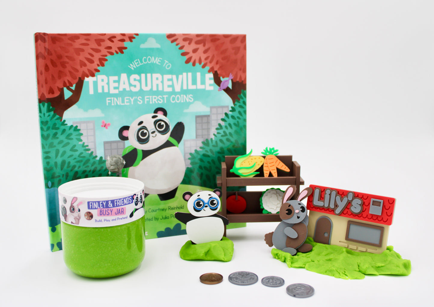 Finley and Friends Busy Jar