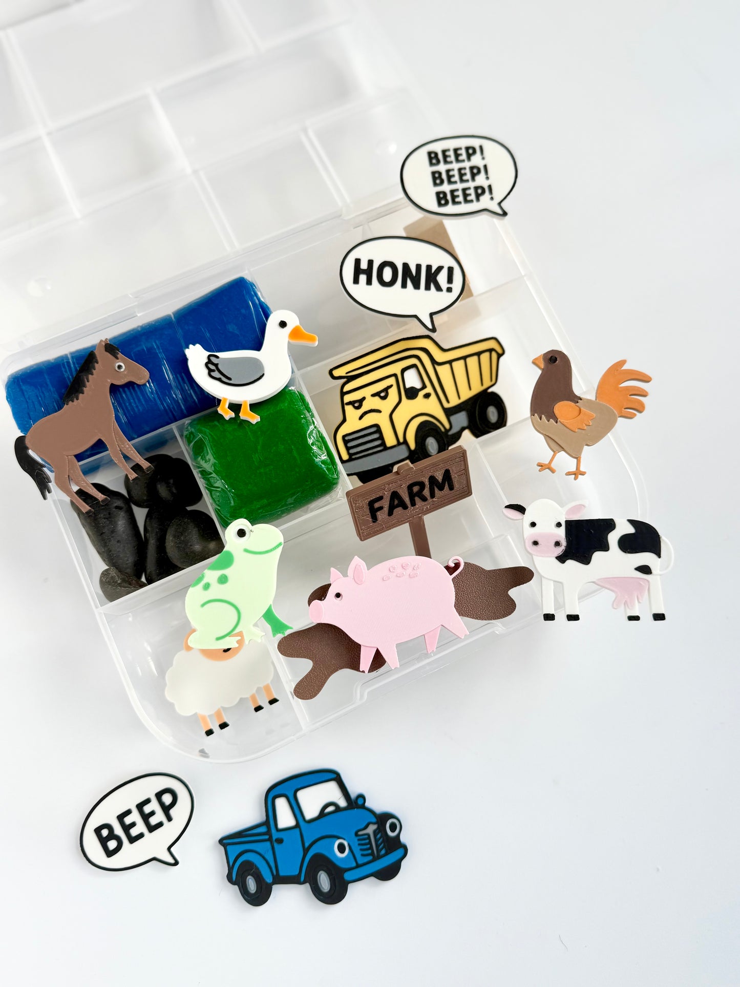 Little Blue Truck Busy Jar