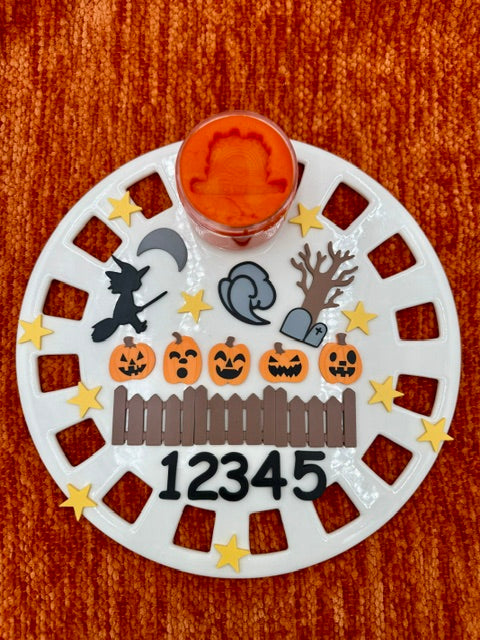 Five Little Pumpkins Busy Jar