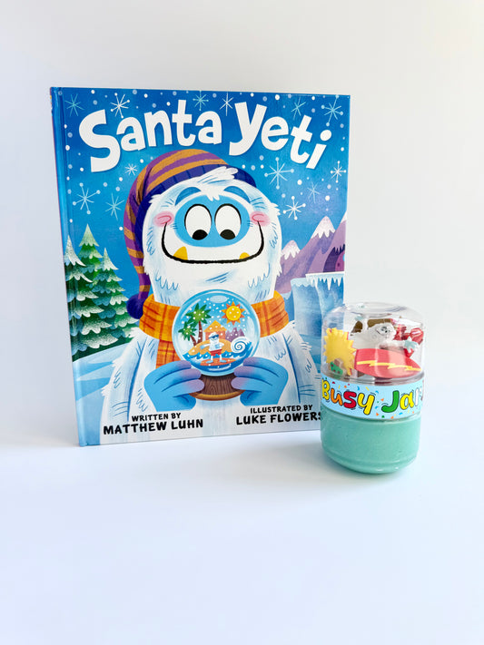 Santa Yeti Busy Jar