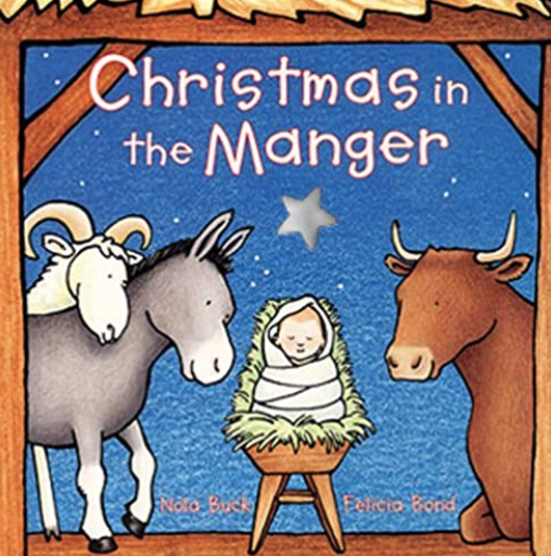 Christmas in the Manger Board Book