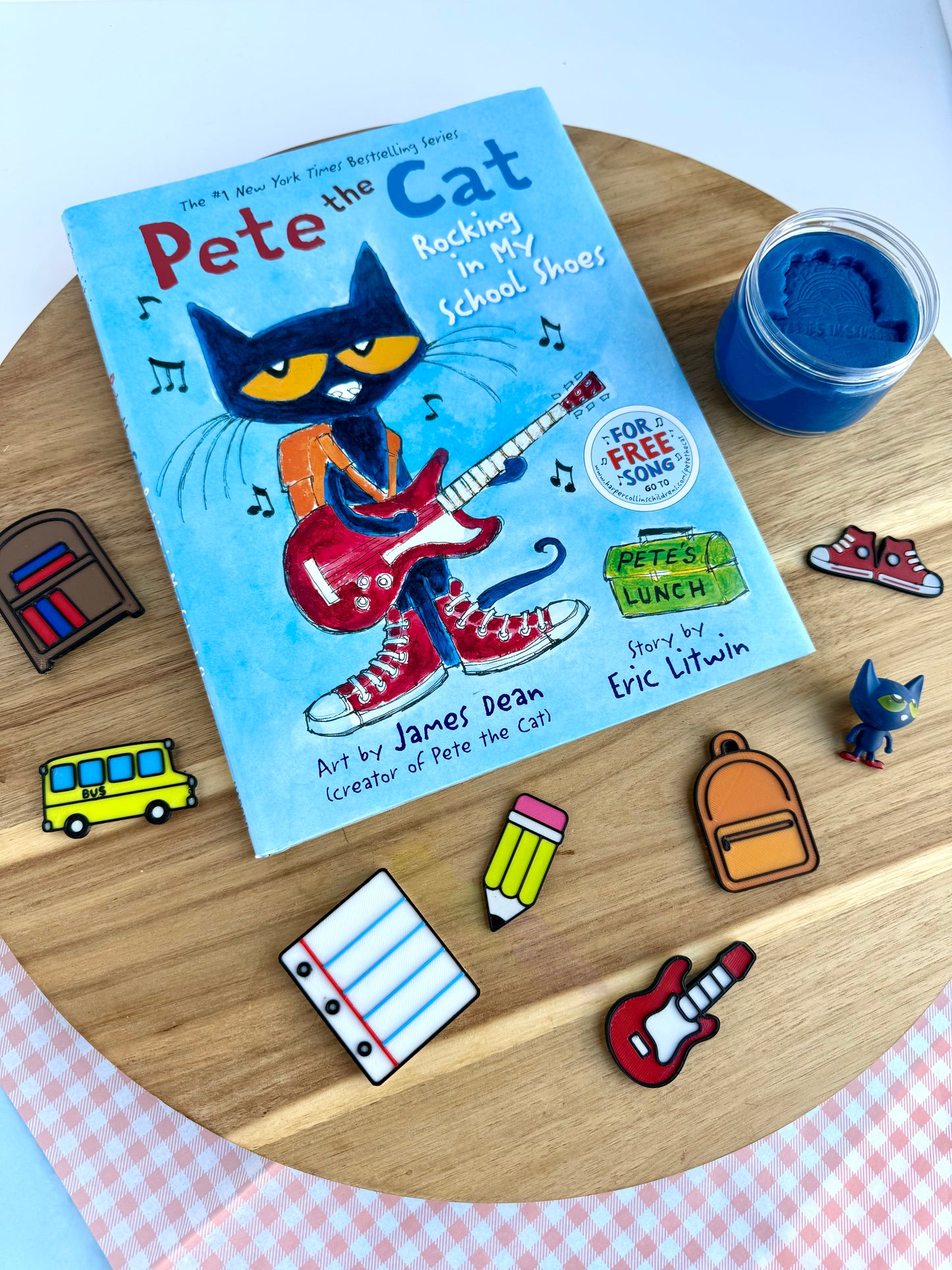 School Cat Busy Jar