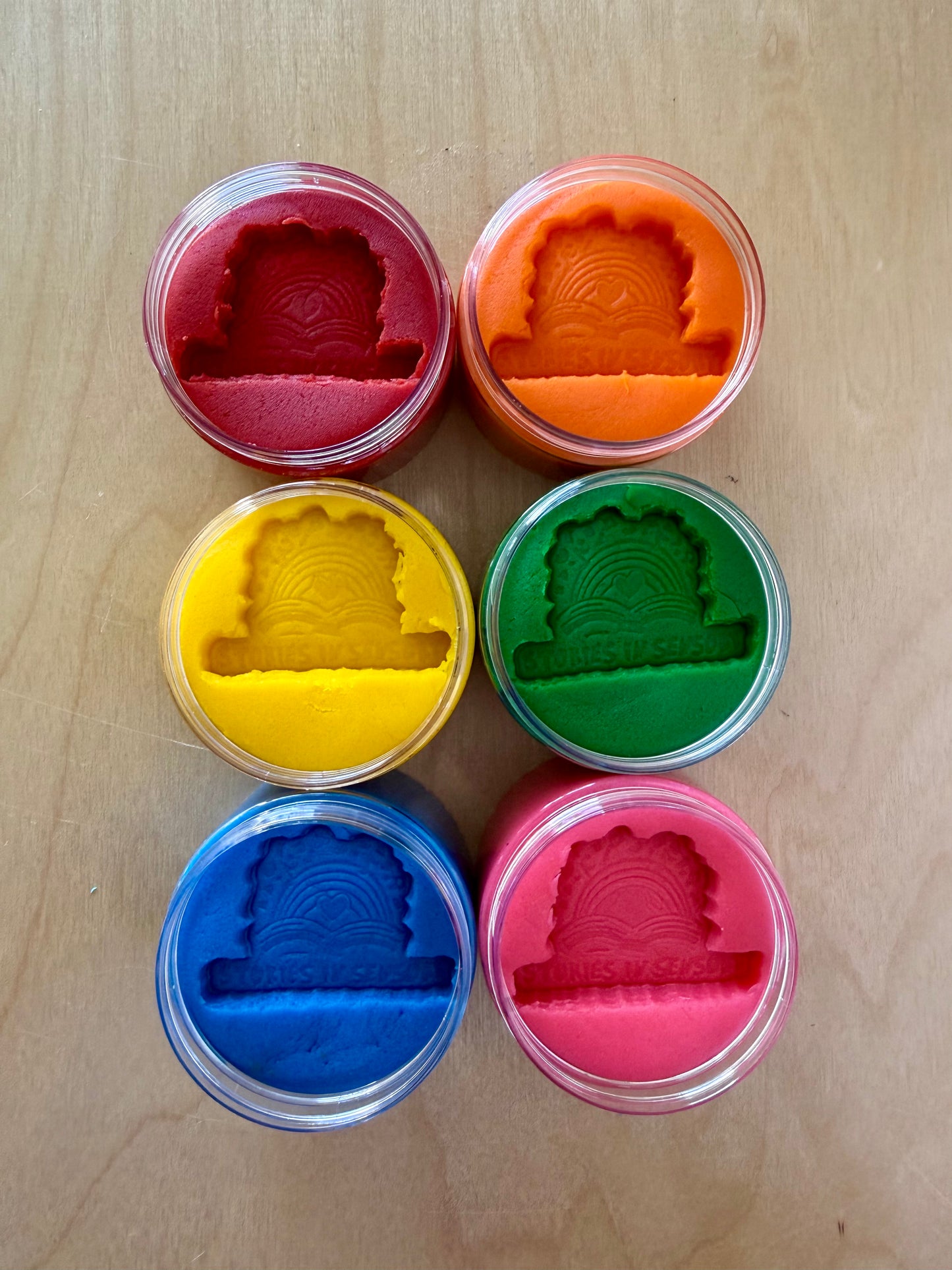 Rainbow Playdough Pack