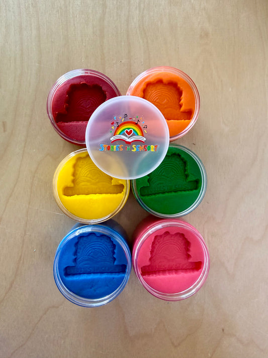 Rainbow Playdough Pack