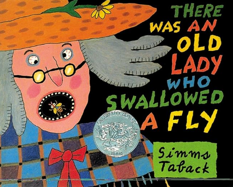 There was an Old Lady Who Swallowed a Fly Hardback Book