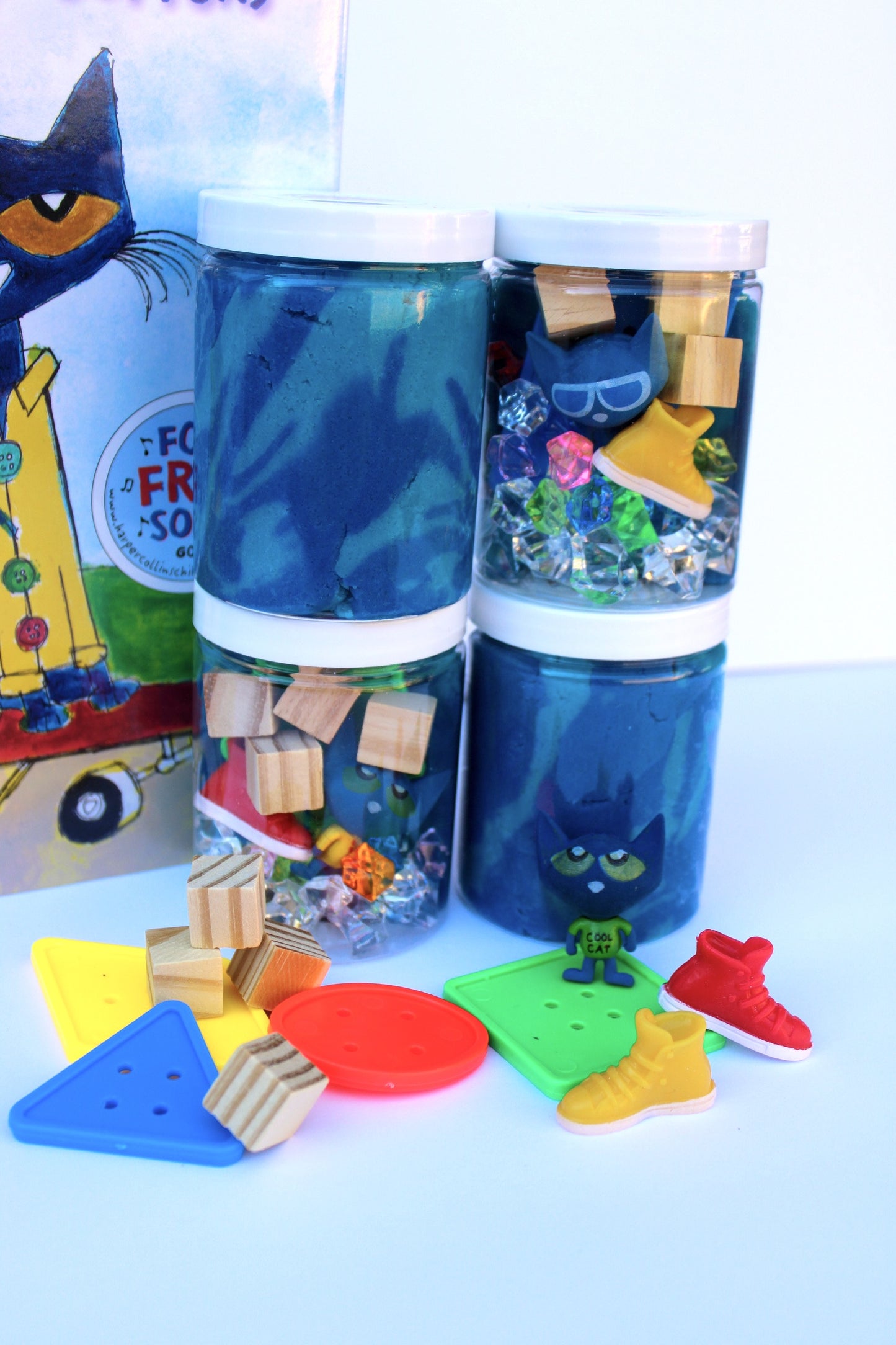 Pete the Cat Back to School Busy Jar