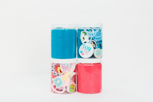 Baby Boy and Baby Girl Busy Jar