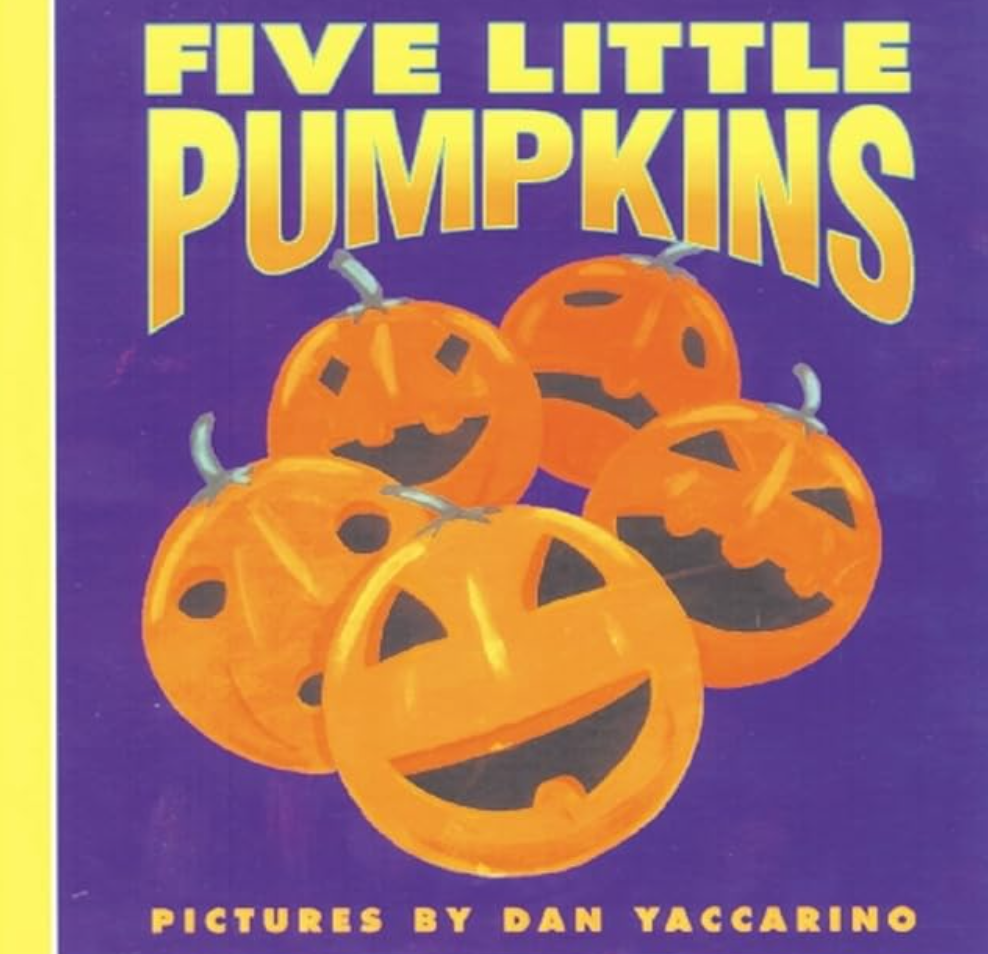 Five Little Pumpkins Board Book