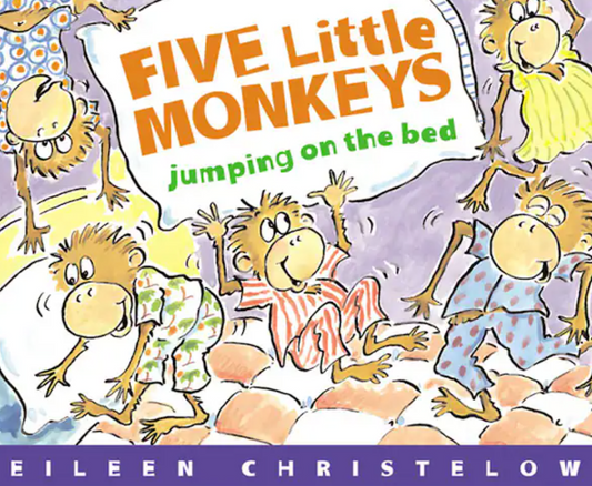 Five Little Monkeys Jumping on the Bed Hardback book