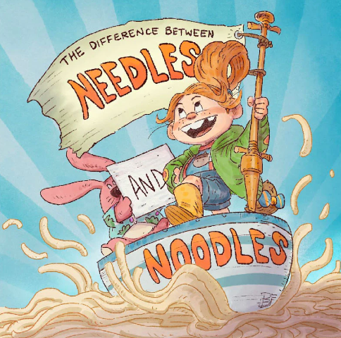 The Difference between Needles and Noodles Paperback Book