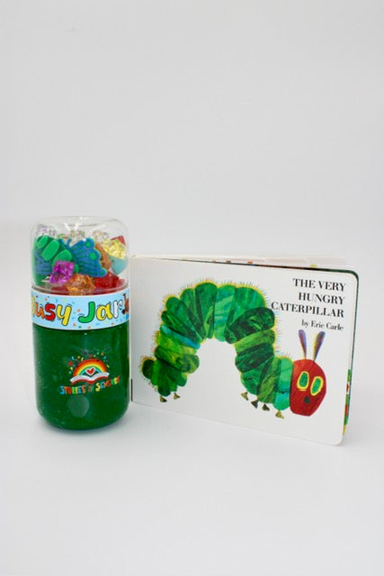 Caterpillar Book Busy Jar