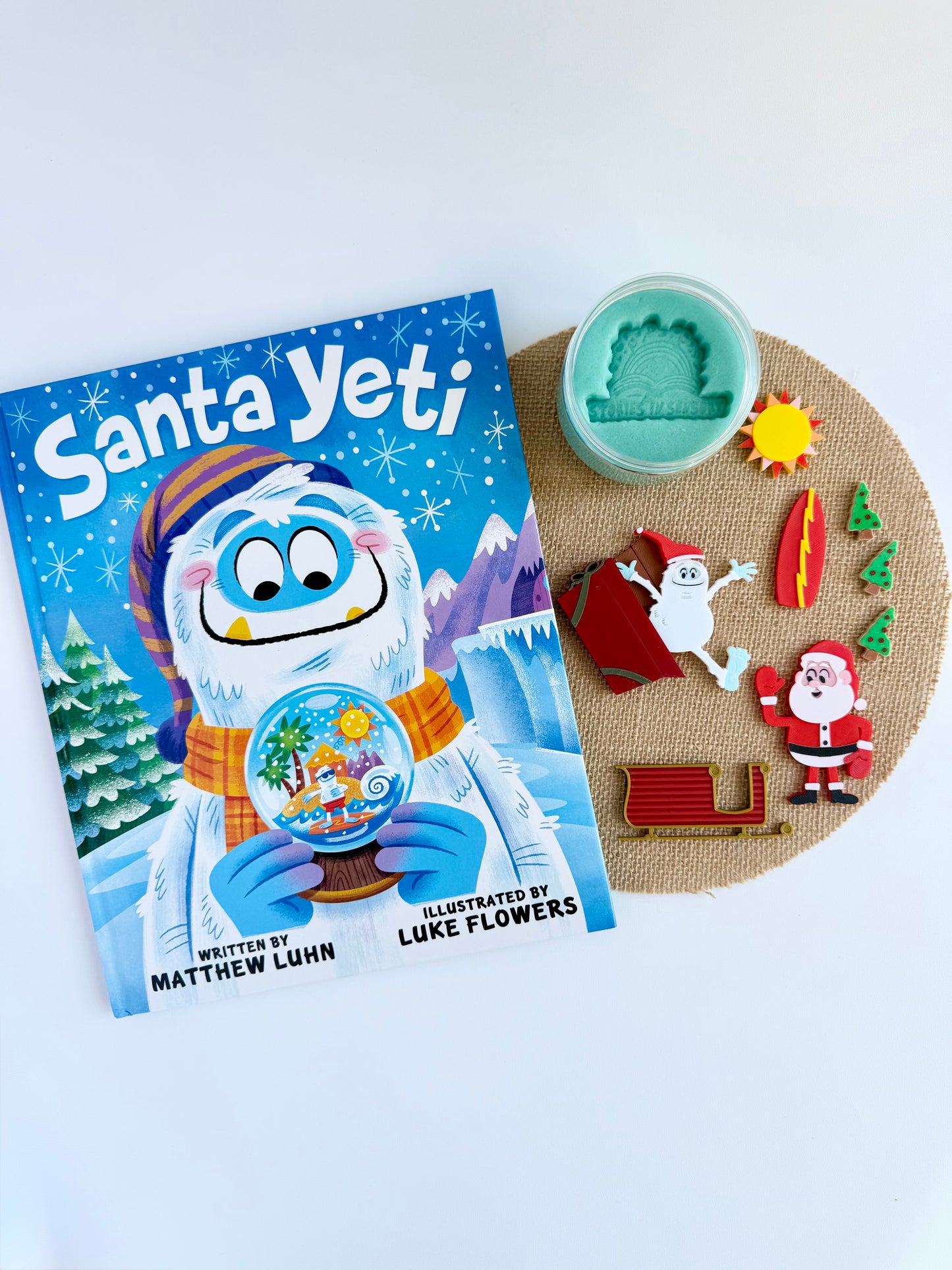 Santa Yeti Busy Jar