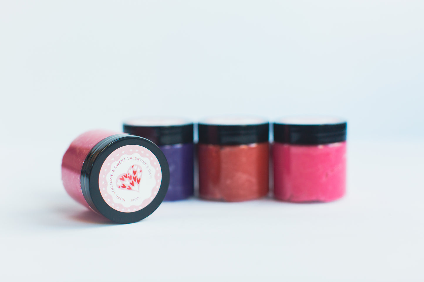 Valentine Favor Mini Playdough Jar - Single